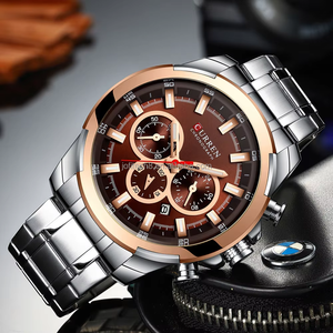 Montre à quartz CURREN 8361, Relogio Masculino, Reloj, montre-bracelet en acier inoxydable, mode décontractée, chronographe, pour hommes d'affaires - Product Image 2