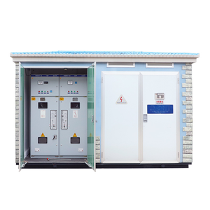 สถานีไฟฟ้าสำเร็จรูปกลางแจ้ง YBM-12 10kV/0.4kV แบบกล่อง ชนิดหม้อแปลง IP44~IP54 สำหรับระบบไฟฟ้า TN-C-S ในพื้นที่เมือง - Product Image 1