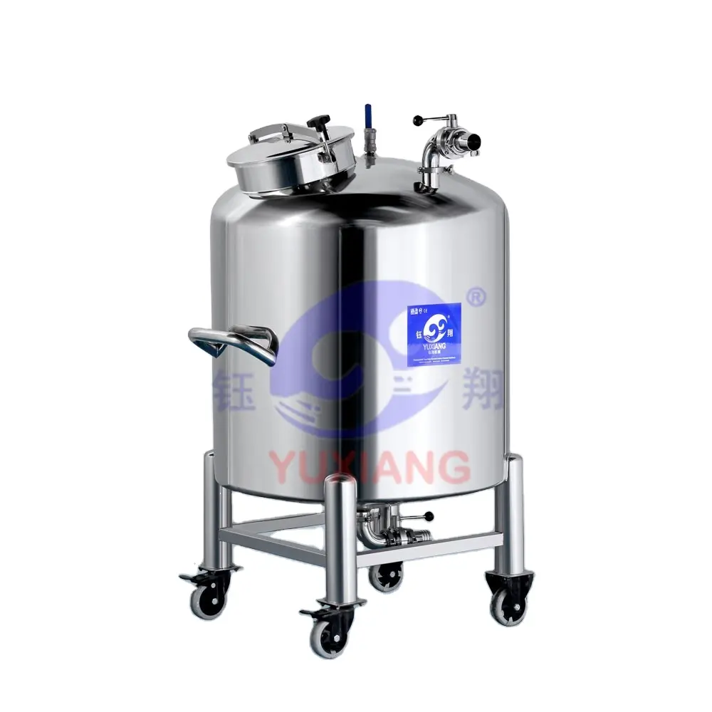 Yuxiang tanque de armazenamento de aço inoxidável, 1000 litros, aberto, typeconveniente, móvel