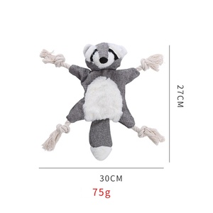 Juguete de Peluche Interactivo para Perros con Dientes de Mapache, Marca Fox, de China Sourcing Company, Mercado de Yiwu, CDF032 - Product Image 2