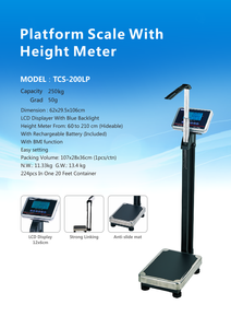 Cân Cơ Thể Kỹ Thuật Số Cân Điện Tử Cân Chiều Cao Và Cân Nặng Người Lớn 200Kg Kèm Màn Hình LED - Product Image 3