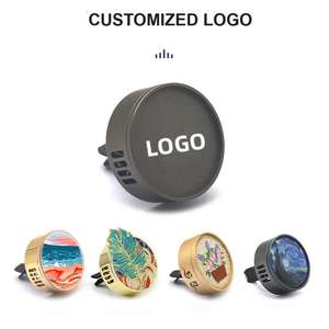 Aromaterapia de coche de <span class=keywords><strong>esmalte</strong></span> personalizado para juegos de difusores de caña con salida de aire magnética de Metal macho y hembra para coches - Product Image 6