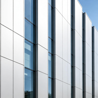 Panneaux de façade murale en aluminium pour la décoration extérieure des centres commerciaux, des tours de bureaux et des bâtiments – Vente en gros directe usine