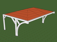 Cochera Prefabricada de Estructura de Acero con Diseño Personalizado