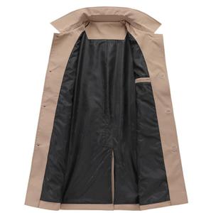 2023 printemps et automne affaires décontracté hommes long manteau avec bonne qualité longueur moyenne mode hommes manteau - Product Image 5