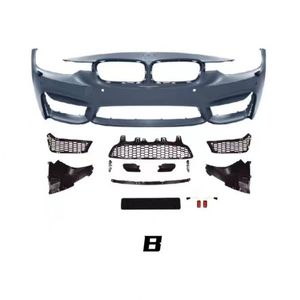 Pour F30 M3 semble Kit carrosserie pour <span class=keywords><strong>BMW</strong></span> série 3 pare-chocs de voiture avec pare-chocs avant garde-boue jupes latérales pare-chocs arrière et capot GTS pièces automobiles - Product Image 5