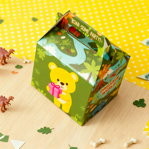 Cajas de Regalo de Cartón Blanco Personalizadas con Asa para Niños, para Regalos y Empaque de Alimentos en Restaurantes y Suministros para Eventos - Product Image 2