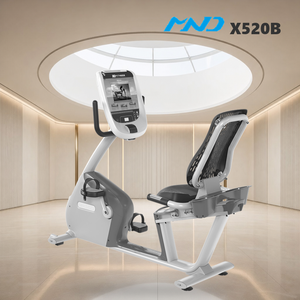 Dynamisches Liegefahrrad mit LCD-Bildschirm, professionelles Fitnessgerät, MND Fitness Cardio-Trainingsgerät für Fitness-Ketten in Dubai, sanftes Fahren - Product Image 1