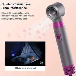 Sèche-cheveux Électrique Professionnel 5-en-1 avec Styler, 3 Températures, Barils Interchangeables, Chauffage Rapide 1000W - Usage Domestique et Hôtelier - Product Image 3