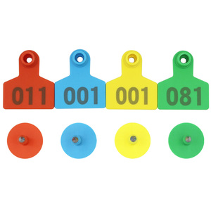 Chất lượng cao không có 001-100 lợn Tai tag TPU trang trại nhận dạng tag đồng đầu 50*40 mét lợn Tai tag - Product Image 2