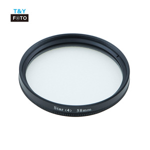 37-82mm Skyline Rotatable 6-Line <b>Star</b> Filter <b>STAR</b>-6X Night Photography Filter Adjustable 6-<b>Star</b> Filter - Product Image 4
