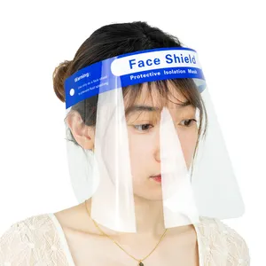 חדש שקוף מגן Faceshield הגנת פנים מלא פנים כיסוי ספוג מגן פנים