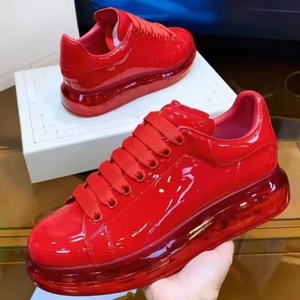High Quality Luxury Designer Shoes Men Women Genuine <b>Leather</b> Breathable Lightweight Chunky Casual <b>Sneakers</b> Walking Style Sports - Product Image 1
