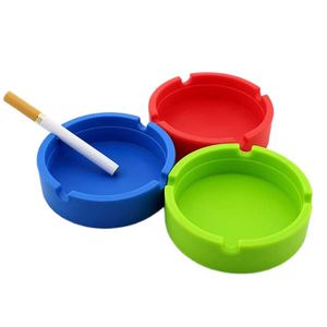 Cenicero de Silicona Ecológico, Resistente al Calor, Irrompible, para Hogar, Auto y Exteriores, Accesorios para Fumar, Logotipo Personalizado, Venta al Por Mayor - Product Image 1