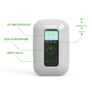 Chargeur de voiture électrique intelligent E-mingze Factory Outlet 7 kW AC avec affichage intelligent et contrôle par application, niveau 2, pour usage domestique et professionnel - Product Image 3