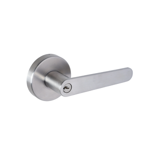 Poignée de porte avec serrure de style américain pour passage intime, en acier inoxydable, avec clé – Vente chaude usine - Product Image 3