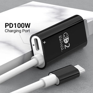 TUTI 畅销产品 2m 4K 60Hz 高清电视线（Type-C 转高清电视）带 PVC 外套和铜芯，适用于 N-Switch 2 - Product Image 2