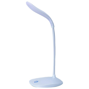 Portable Office Hotel Use Touch Dimming Warm White LED ABS Desk Lamp Rechargeable Battery USB Powered Eye Protection - Product Image 1