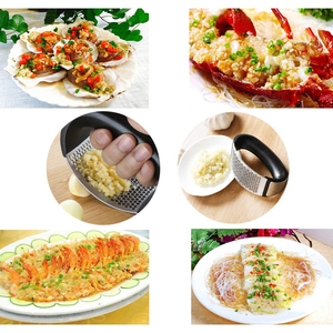 Accessoires de cuisine très demandés : Éplucheur, presse-ail, hachoir à gingembre en acier inoxydable - Product Image 6
