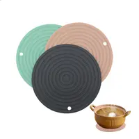 Rainbow Silicone Table Mat Coaster Hot Dishes Pot Holder Placemat  Multipurpose Pot Holders for Kitchen Heat Resistant Pan Pads