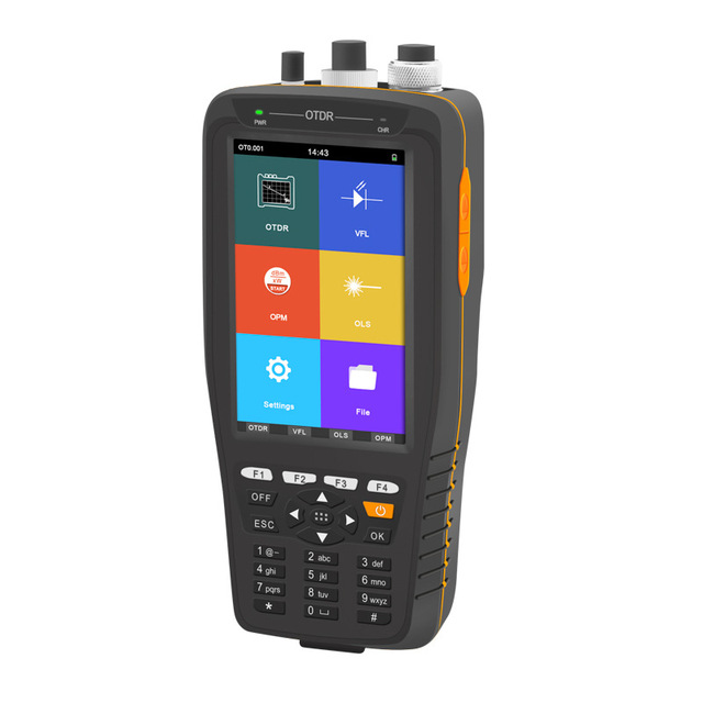 MXT Mini OTDR 1310/1550nm 24/22dB Handheld Fiber Optic Tester 3m~60km Range FC/SC/ST Connectors FTTH Cable Fault Loss 0.05dB