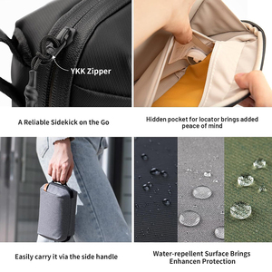 Travel Tech Organizer Waterproof Tech Pouch Travel Carrying Case for Cables, Cord, Phone Batteries, Charger,Photography SD Card - Product Image 2