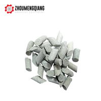 Médias de polissage vibratoires d'ébavurage en métal d'oxyde d'aluminium et de carbure de silicium