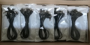 Cable de cables de <span class=keywords><strong>cadena</strong></span> de margaritas de 8 vías para pedal de efectos de guitarra 2, 3, 4, 5, 6 u 8 vías Fuente de alimentación CC <span class=keywords><strong>9V</strong></span> - Product Image 6