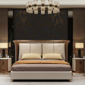 Tapeten Lieferanten China Wallpaper 10 Meter Roll 3d Wallpaper Home Decor Vlies Wand verkleidung - Product Image 3