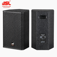 Haut-parleur passif JSL 10 pouces, audio 250W, coque en contreplaqué, design carré, CR-10