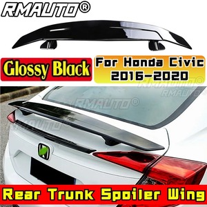 Alerón Trasero para Automóvil, Pieza Exterior de Plástico ABS, Alerón Trasero para Honda Civic 10.ª Generación 2016-2020, Accesorios para Automóviles de 4 Puertas - Product Image 1