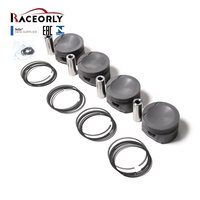 RACEORLY Jeu de pistons et de segments forgés 22 mm pour AUDI S1 S3 TTS VW Golf R 2.0 TSI CDL