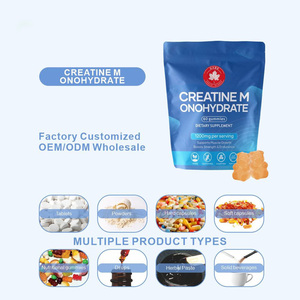 Gomitas de Monohidrato de Creatina para el Crecimiento Muscular en Adultos - Certificación Halal, 2g por Dosis, Botella de 60 Unidades, Suplementos al por Mayor de Marca Privada - Product Image 4