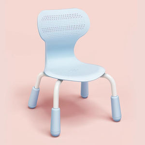 Set Moderno Ergonomico di Tavolo Rotondo in Plastica e Sedia da Gaming per Bambini, per Uso Scolastico, Domestico e in Soggiorno - Product Image 2