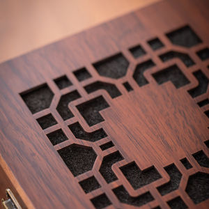 Деревянная полая Подарочная коробка для чайных чашек - Product Image 4