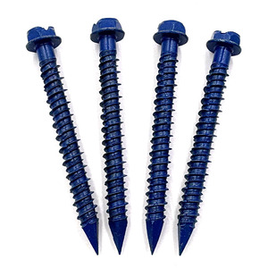 Vis d'ancrage en béton à traitement de surface Ruspert bleues - Product Image 1