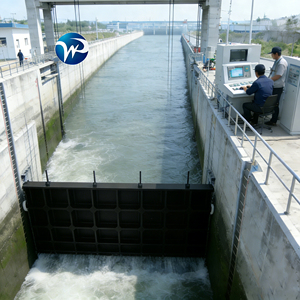 Clapet de pompe intégré utilisé pour la récupération des eaux de pluie en zone urbaine, empêchant le reflux des eaux de crue provenant des rivières externes - Product Image 1