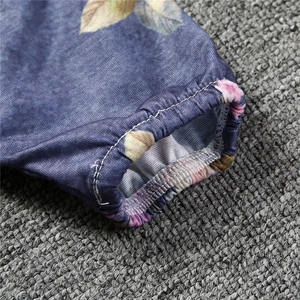 Baju monyet bayi perempuan lucu, pakaian katun baju monyet bayi baru lahir Bodysuit balita Jumpsuit musim panas pakaian bayi perempuan tanpa lengan - Product Image 5