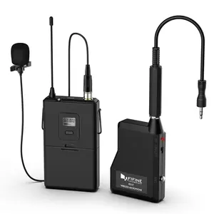 Fifine-micrófono inalámbrico Universal para teléfono inteligente, accesorio oculto, K037B