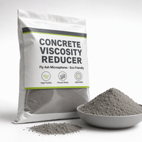Poudre de microsphères d'ash volatil premium, réducteur de viscosité pour béton, pour la production en usine de béton préfabriqué et l'utilisation en coulage