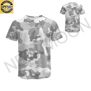 T-shirt personnalisé pour homme, camouflage, protection solaire, combinaison de chasse, évacuation de l'humidité, séchage rapide, combinaison de chasse camouflage - Product Image 1