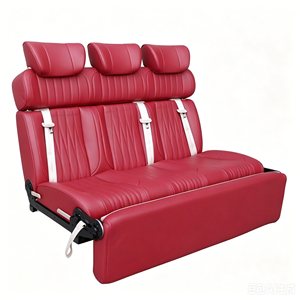 Siège-lit pliant multifonctionnel personnalisé en cuir PU imperméable pour <span class=keywords><strong>camping</strong></span>-<span class=keywords><strong>car</strong></span> et fourgonnette, idéal pour les motorhomes et les fourgons utilitaires - Product Image 1