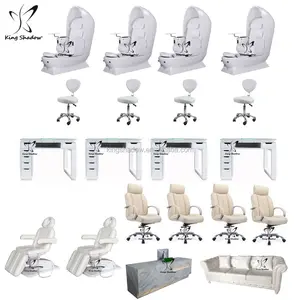 Sillón de Peluquería King Shadow, Tipo <span class=keywords><strong>Princesa</strong></span>, para Salón de Belleza, Silla de Pedicura en Venta - Product Image 4