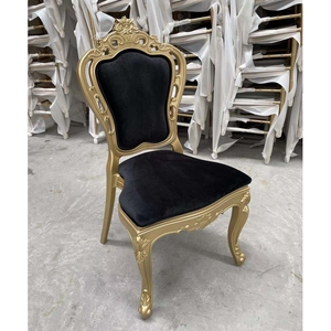 Sillas Ghost <span class=keywords><strong>Luis</strong></span> de Resina PP Doradas para Bodas, Eventos, Banquetes, Hoteles y Fiestas, Venta al Por Mayor - Product Image 1