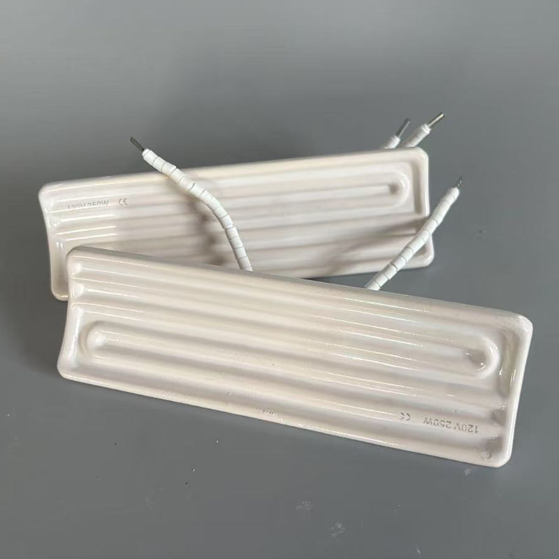 Internal Channel Ceramic Radiator Infrared Ceramic Radiator 200*60mm Arc Heating Plate Electric Heating ...