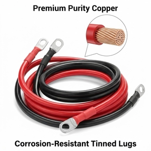 Terminali ad anello M10 da <span class=keywords><strong>3</strong></span>/8" per cavi batteria 4/<span class=keywords><strong>0</strong></span> AWG 95mm² per accumulo di energia solare, in rame puro, resistenti ai raggi UV, direttamente dalla fabbrica - Product Image 3