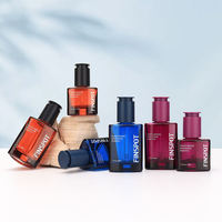 Flacon compte-gouttes en verre coloré en gros, 30 ml, 60 ml, vide, pour sérum et huile essentielle, impression personnalisée pour emballage cosmétique et soins de la peau