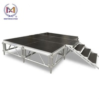 Plateforme de Scène Portable en Alliage d'Aluminium, Usine Personnalisable, Extérieure, Étanche, Mobile pour Concerts, Éléments de Scène et Structures en Treillis