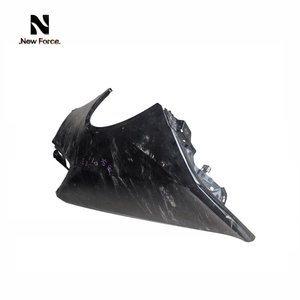 Ailes arrière gauche et droite en caoutchouc noir avec garnitures décoratives et de protection pour Lamborghini Huracan LP610 LP580 EVO - Product Image 3