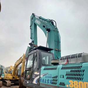 Pelleteuse hydraulique d'occasion Kobelco SK380D de 38 tonnes pelleteuse sur chenilles SK460 SK480-8 de bonne qualité - Product Image 2